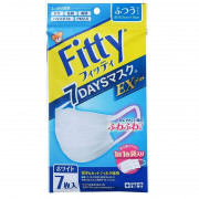 Fitty 7DAYS EX Plus 獨立包裝口罩7個 (中碼)