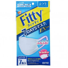 Fitty 7DAYS EX Plus 獨立包裝口罩7個 (中碼)