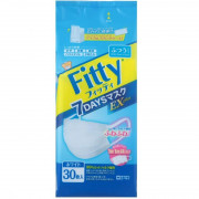 Fitty 7DAYS EX Plus 獨立包裝口罩30個 (中碼)