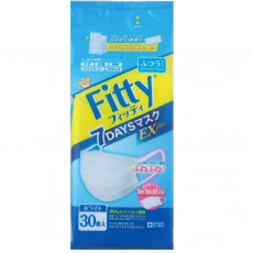 Fitty 7DAYS EX Plus 獨立包裝口罩30個 (中碼)