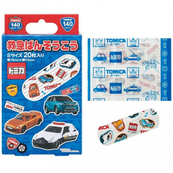 TOMICA 車車膠布20片 (細碼)