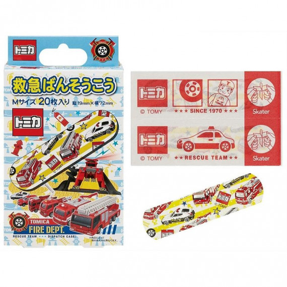 TOMICA 緊急車膠布20片 (中碼)